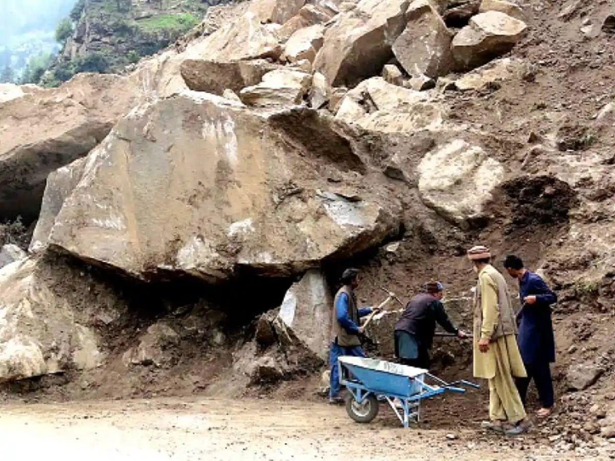 Land Slide in Azad Kashmir