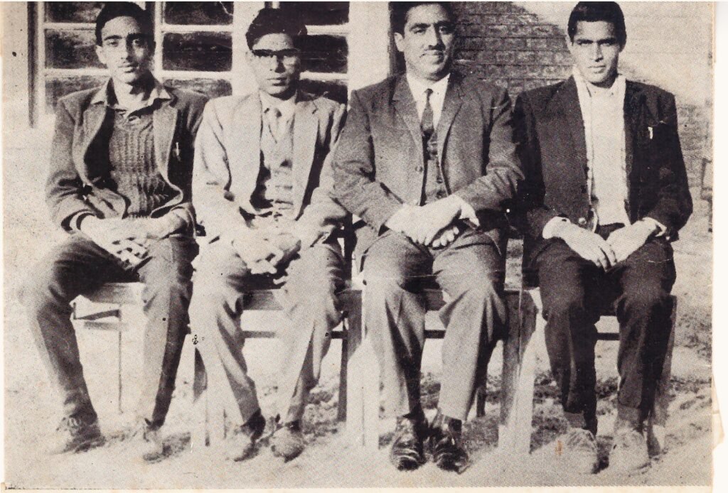Masood Khan - Student life